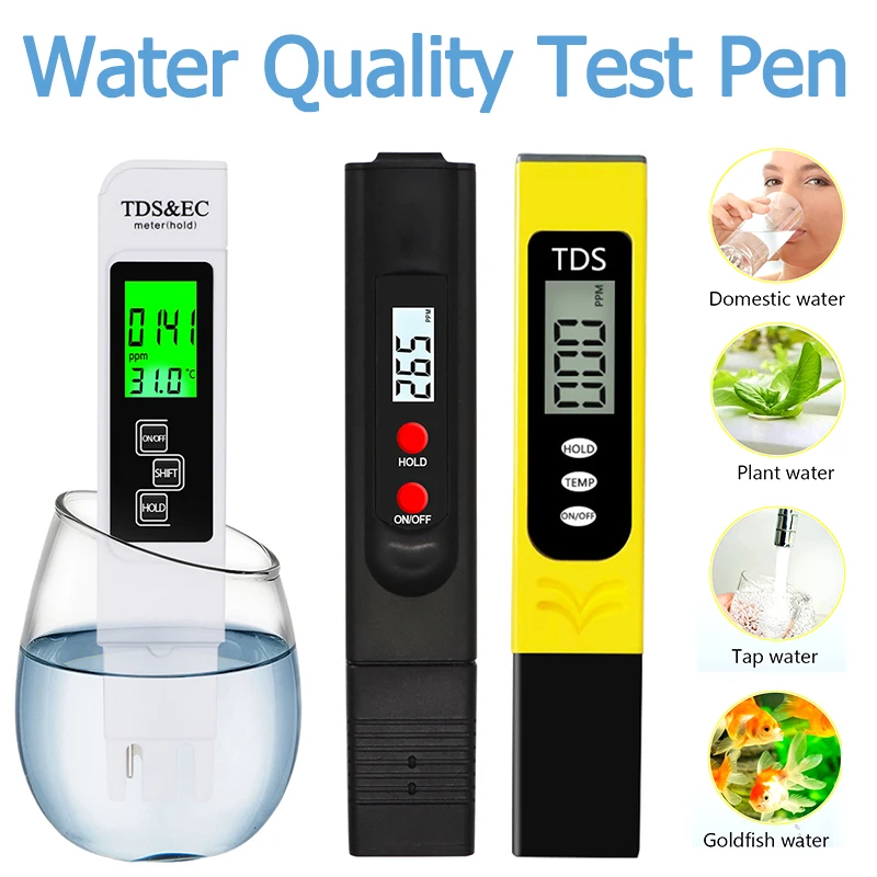 TDS Pen High Precision Water H - Ph Meter Digital Water Tester 评论和价格