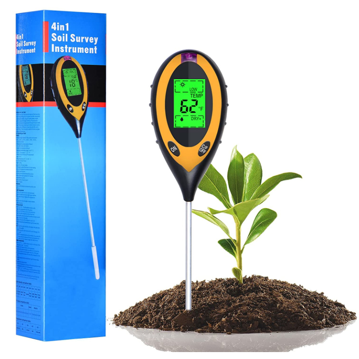 4 in 1 PH Light Temp Moisture  - Ph Meter Digital Water Tester 评论和价格